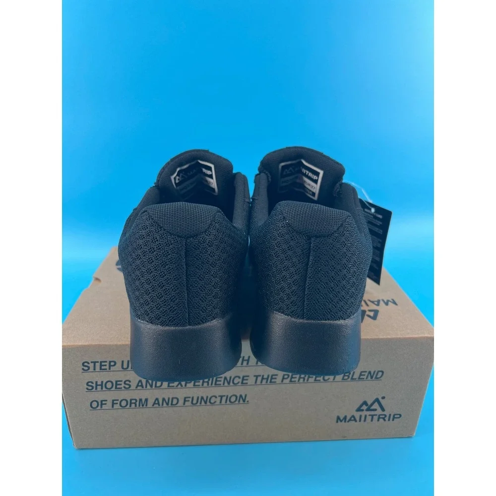 MAIITRIP Mens Black Mesh Athletic Sneakers Running Shoes EUR 37 USA‎ M5 W6.5